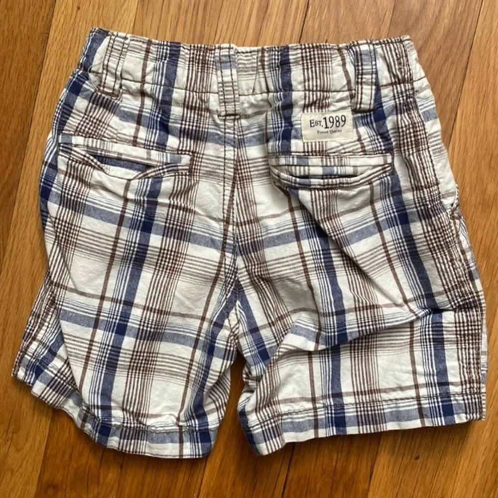 The Children’s Place Plaid Shorts 24M